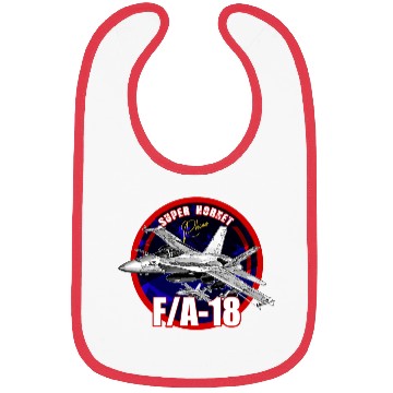 Discover F18 Hornet Us Air Force Fighterjet Bibs