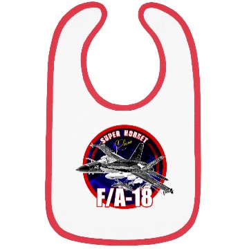 Discover F18 Hornet Us Air Force Fighterjet Bibs