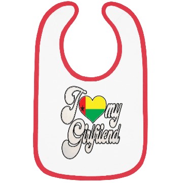 Discover GBI Love My Bissau Guinean Girlfriend Bibs