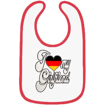 Discover GermanyI Love My German Girlfriend Bibs