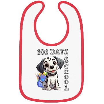 Discover Dabbing Dog's 101 School Days: A Spotty Comedy! Bibs