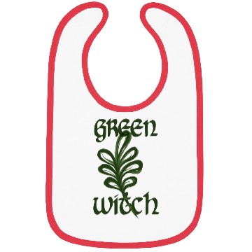 Discover green witch Bibs