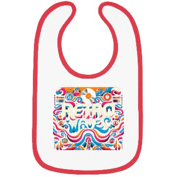 Discover Retro Waves Aesthetic Bibs