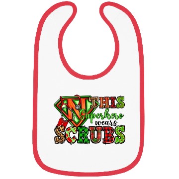 Discover This Superhero Wears Scrubs Bibs
