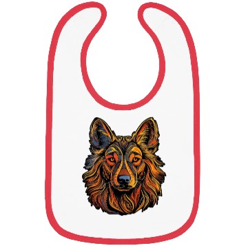 Discover German Shepherd Funny Dog Halloween Costume Trick Bibs