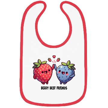 Discover Berry Best Friends Bibs