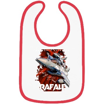 Discover Dassault Rafale French Fighterjet Aircraft Bibs