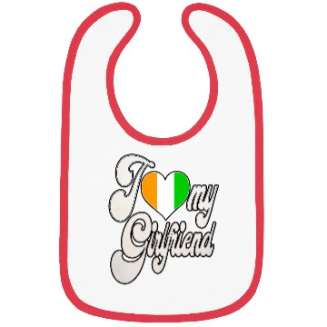 Discover IvoryI Love My Ivorian Girlfriend Bibs