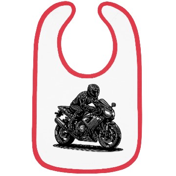 Discover Motorcycle Fast Road Machines Lovers Bibs