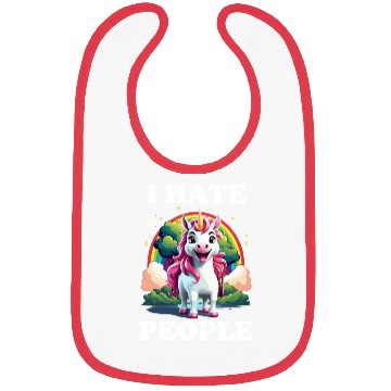 Discover I HATE PEOPLE Bibs