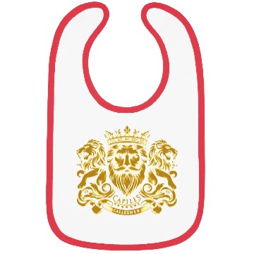 Discover King And Lion Head Bibs