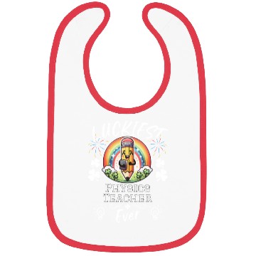 Discover Luckiest Physics Teacher School Science Bibs