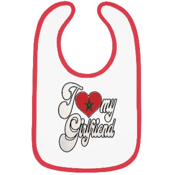 Discover MoroccoI Love My Moroccan Girlfriend Bibs