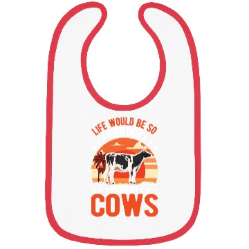 Discover Cow Cattle Breeder Farmer Cows Bibs