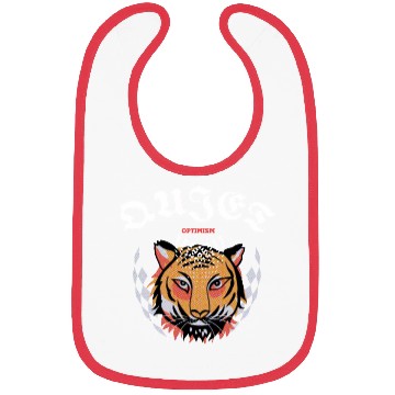Discover Abstract tiger head Bibs