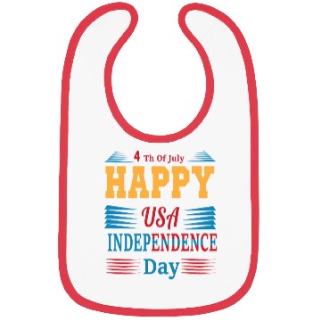 Discover 4 Th July American independence Day Bibs