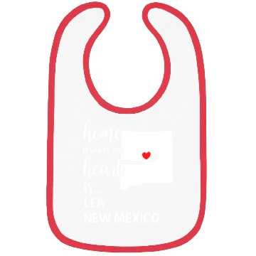 Discover Lea County New Mexico Is Where My Heart Is Gift Bibs