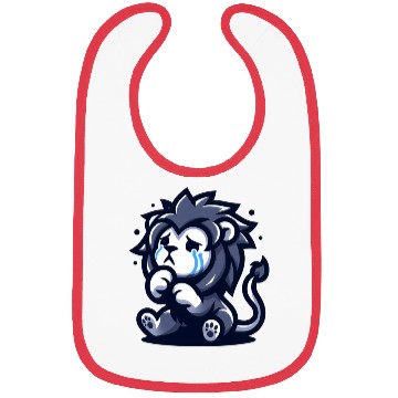 Discover Sad lion Bibs