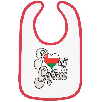 Discover OmanI Love My Omani Girlfriend Bibs
