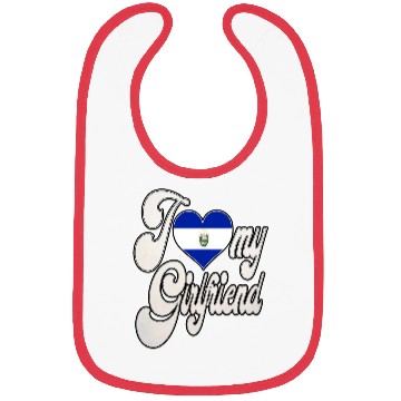 Discover SalvadorI Love My Salvadoran Girlfriend Bibs