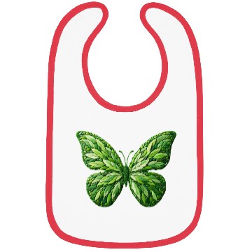 Discover Verdant Leafwing Monarch Butterfly Bibs