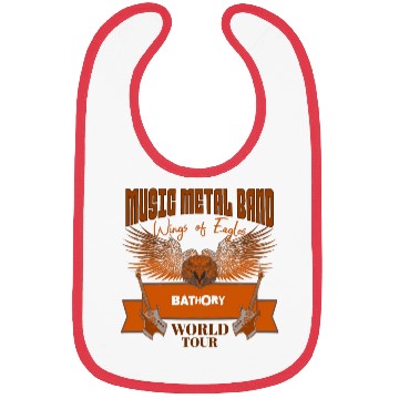 Discover wings of eagles world tour BATHORY Bibs