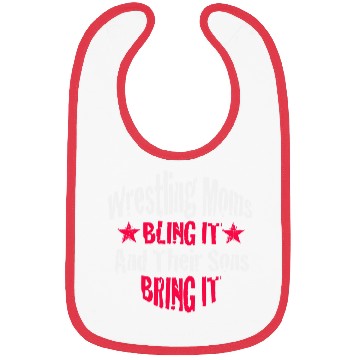 Discover Blink it Wrestling Mom Passion Is Gift Bibs