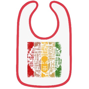 Discover Black History Month Gift African American Bibs