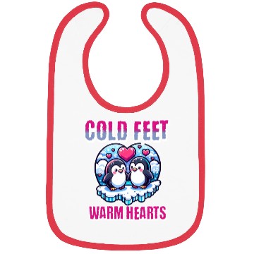 Discover Cold Feet Warm Hearts Love Birds Bibs