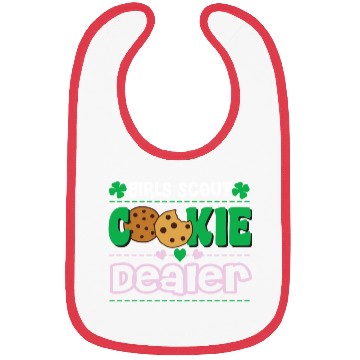 Discover Cookie Dealer Scout for Girls Funny Scouting Bibs