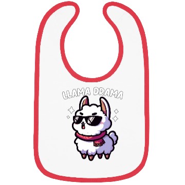 Discover Llama Drama Dramatic Moments Bibs