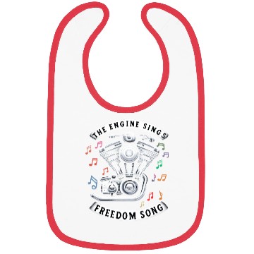 Discover The Engine Sings Freedom Song Motorcycle Bibs