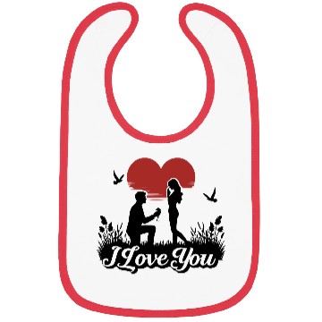 Discover Love in Every Stitch: Valentine's Day Bibs