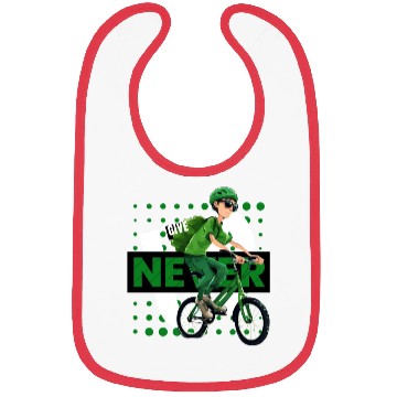 Discover NEVER GIVE UP Bibs