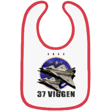 Discover Saab 37 Viggen Swedish Multi Combat Aircraft Bibs