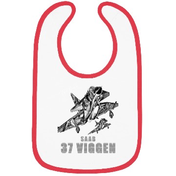 Discover Saab 37 Viggen Swedish Multi Combat Aircraft Bibs