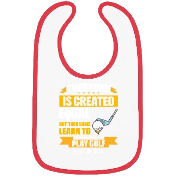 Discover Some Learn To Play Golf Funny Bibs