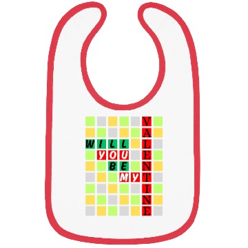 Discover Will You Be My Valentine Bibs