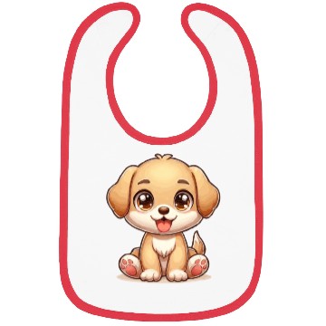 Discover Puppy-Eyed Playmate Bibs