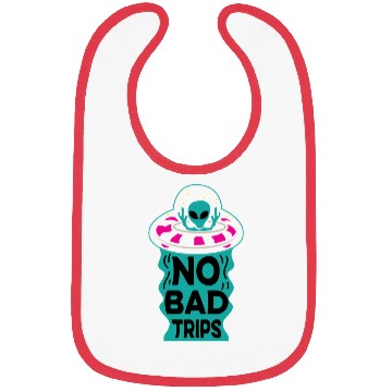 Discover No Bad Trips Traveler Gift Bibs