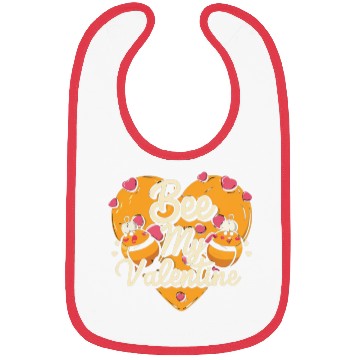 Discover Bee My Valentine Bibs