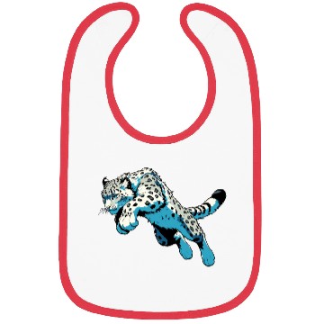 Discover Snow Leopard Leopard White Leopard Bibs