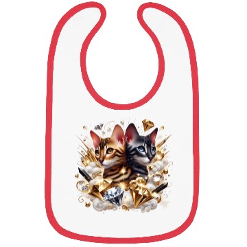Discover Fabulous Bengal Kittens Bibs