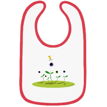 Discover CIRCUS IN SPRING: EYES ON SPRING FLOWERS Bibs
