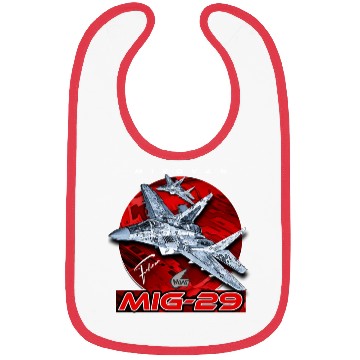 Discover MIG-29 Soviet Union Air Superiority Jet Fighter Bibs