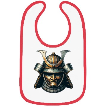 Discover Stylized Samurai Helmet Bibs