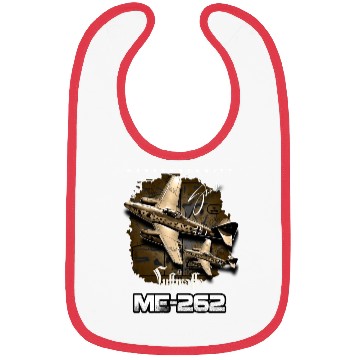Discover Messerschmitt ME-262 Luftwaffe Aircraft Bibs