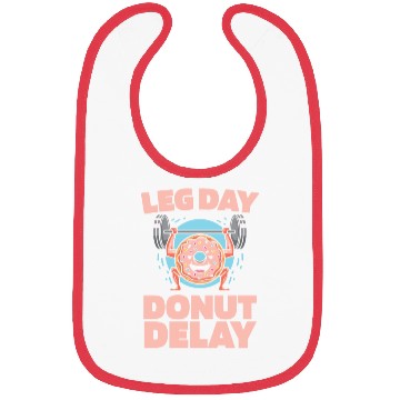 Discover Fitness Donut Funny Donut Gym Bibs