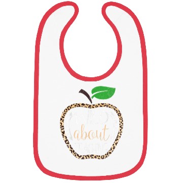 Discover Wild About Teaching Leopard Print School Teacher Bibs