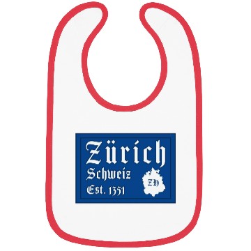 Discover Zürich Switzerland Bibs
